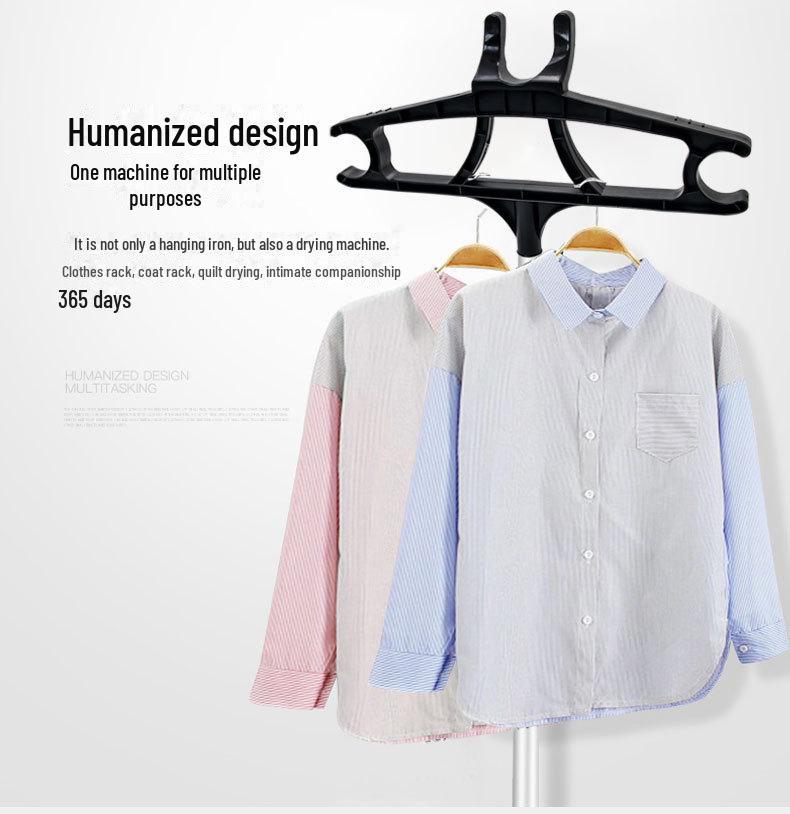 Handheld Vertical Mini Clothes Iron - Perfect for Home and Travel