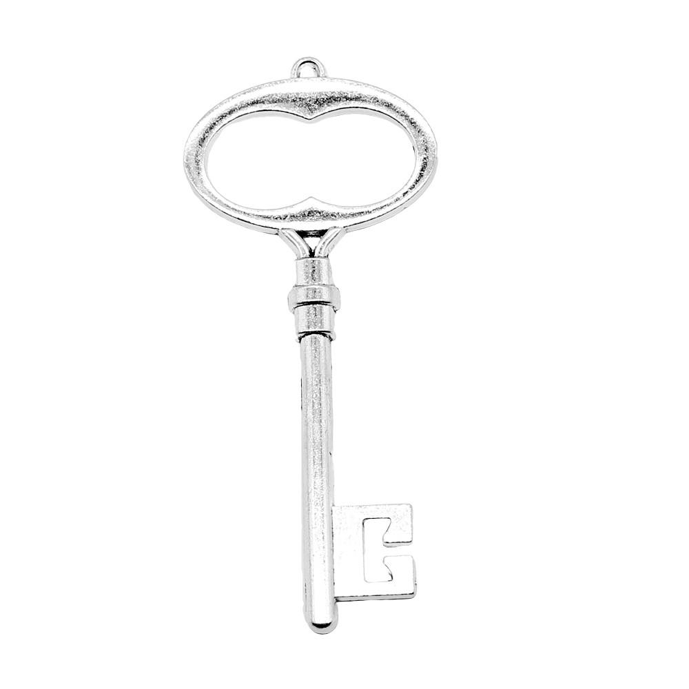 Key Charms Multi Color Alloy Key Tools Pendants For Gothic Themed Jewelry