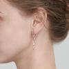 14K Stick Drop One-Touch Earrings (Gold Filled) C24EGF125
