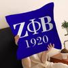 Zeta Phi Beta Sorority Cushion Cover Car Throw Pillow Case For Sofa Car Christmas Gift 40x40cm 45x45cm