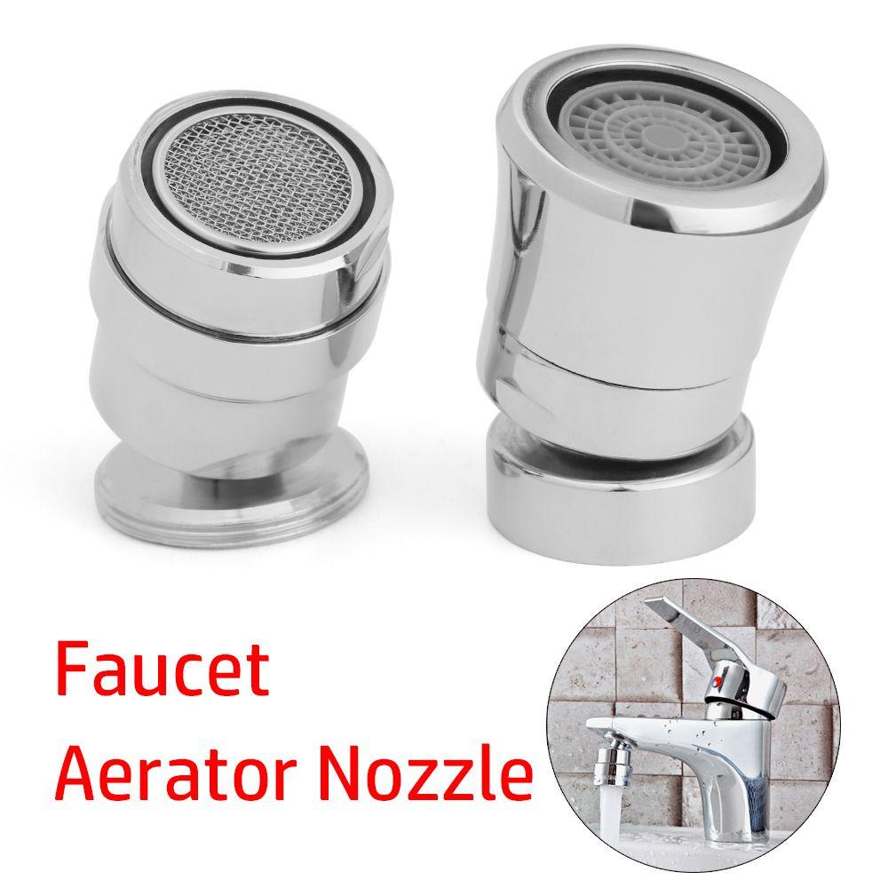 360 Degree Rotary Faucet Kitchen Bathroom Tap Nozzle Water Saving Device Swivel Head Aerator Spray Filter