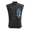 Spiral Direct Unisex Erwachsenen Rückendruck Steinwasch Ärmelloses Shirt