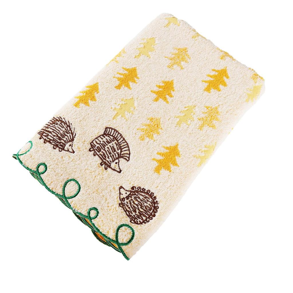 Marushin LISA LARSON Bath Towel Cotton with Antibacterial and Deodorizing 6805011700 "Spinning Walk" 100% Treatment,