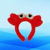 Beaupretty Crab Headband Hair Accessories Hair Jewelry Lobster Party Head Dress Lobster Animal Headband Fiesta Headband Party Accessories Plush Toy