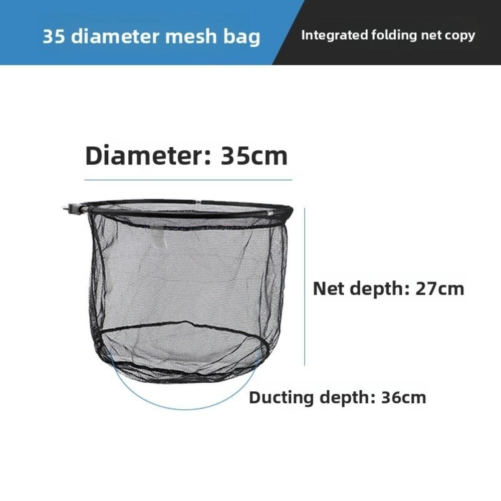 Fine Eyed Quick-Drying Mesh Aluminum Alloy Fishing Net Replacement Mesh  Net Replacement