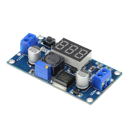 LM2596 DC-DC Digital Display Adjustable Step-down Power Converter Module Part