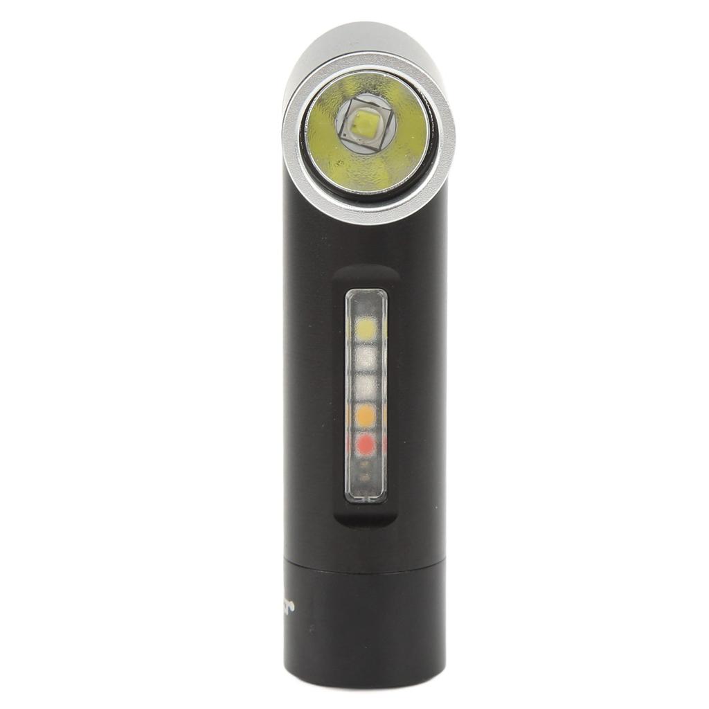 Rechargeable LED Flashlight 90 Degree Corner 500LM IPX5 Waterproof Work Lamp for Emergency Lighting