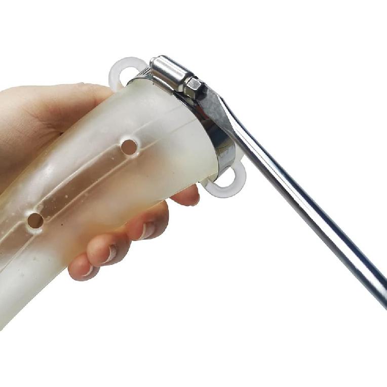 Small Size Silicone Goats Calf Cattle Bull Cow Horn Cover Anti-Fight Protective Cover Cow Horn Protector Round Cornered With