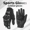 Outdoor Gloves Breathable Anti Slip Gloves Shock Absorbing Full Finger Cycling Gloves