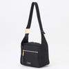 Labagagery Metal Buckle Box Shoulder Bag, SS Size, B008501, Black (10)