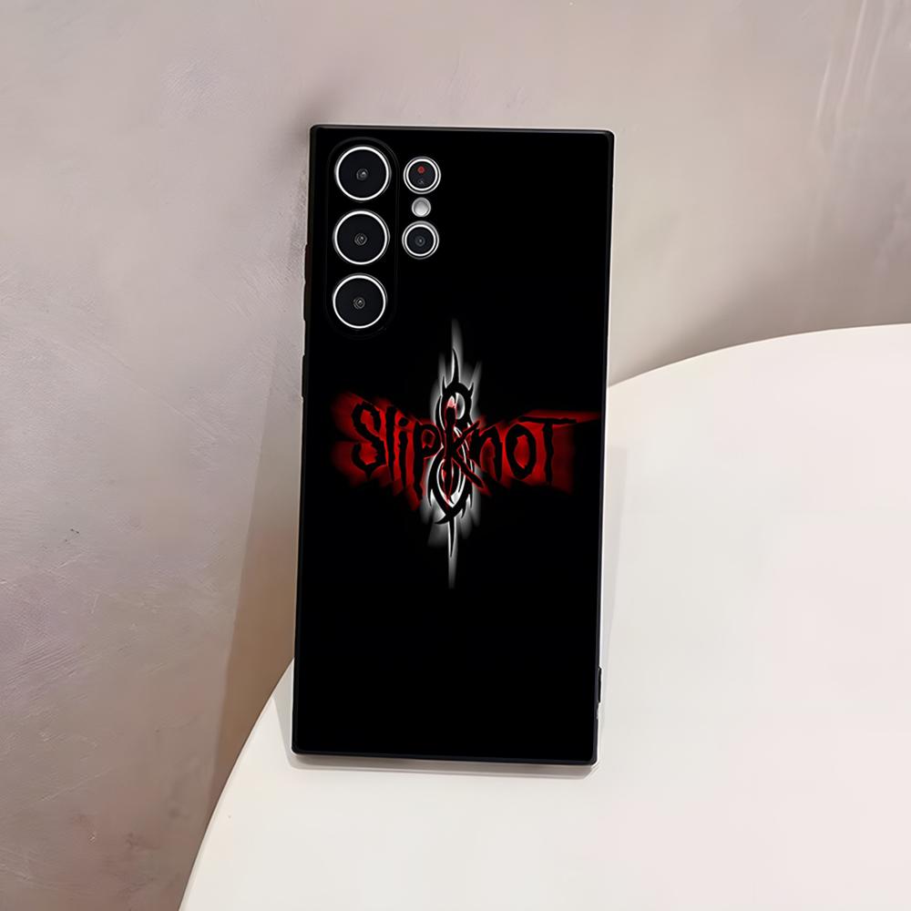 Carcasă de telefon Rock populară S-Slipknot pentru S23 Samsung S26 S24 S25 Ultra S22 S20 Fe S21 Plus A16 A54 A34 A53 Capac Spate