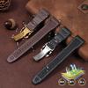 Für IWC Pilot Kleiner Prinz Mark 18 20 Bronze Spitfire Jäger Großes Fliegen Lederarmband Herren Portugiesisches Leder Uhrenkette 21 22mm
