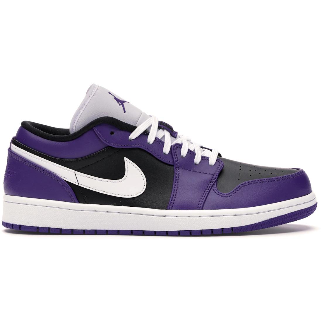 

Sneaker Jordan 1 Low Court Purple Black(553558-501) 42.5