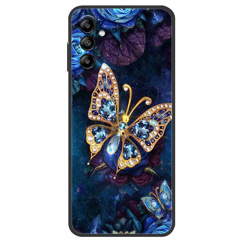 

For Samsung Galaxy A14 4G 5G Case Luxury TPU Soft Silicone Back Cover Phone Cases for Samsung A15 4G 5G SM-A145 Protective funda -Samsung A15 4G 5G