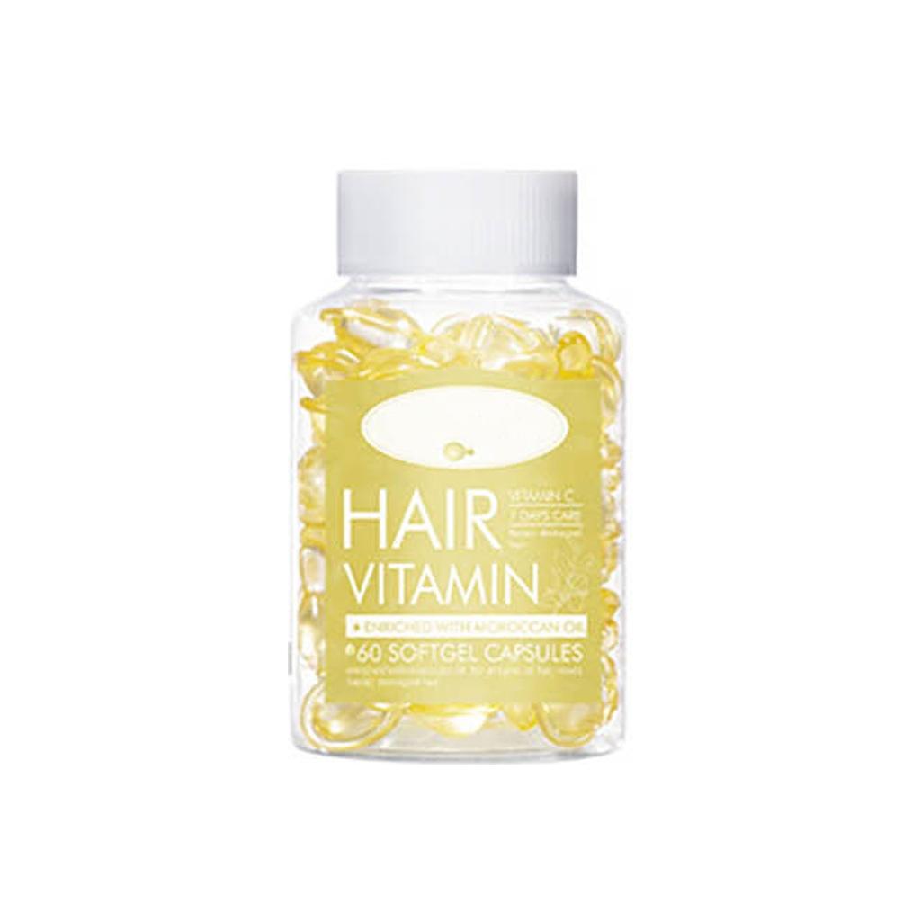 Capsule Hair Care Oil, Hair Is Smooth And Dangly, 60 Capsules Of Moisturizing Hair Care Oil 30ml