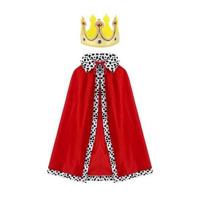 Queen Unisex Adult Royal Robe Costume Set