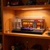 1/64 Store Street Scene Display Case Toy Cars Storage Collection for Shower Shelf Home