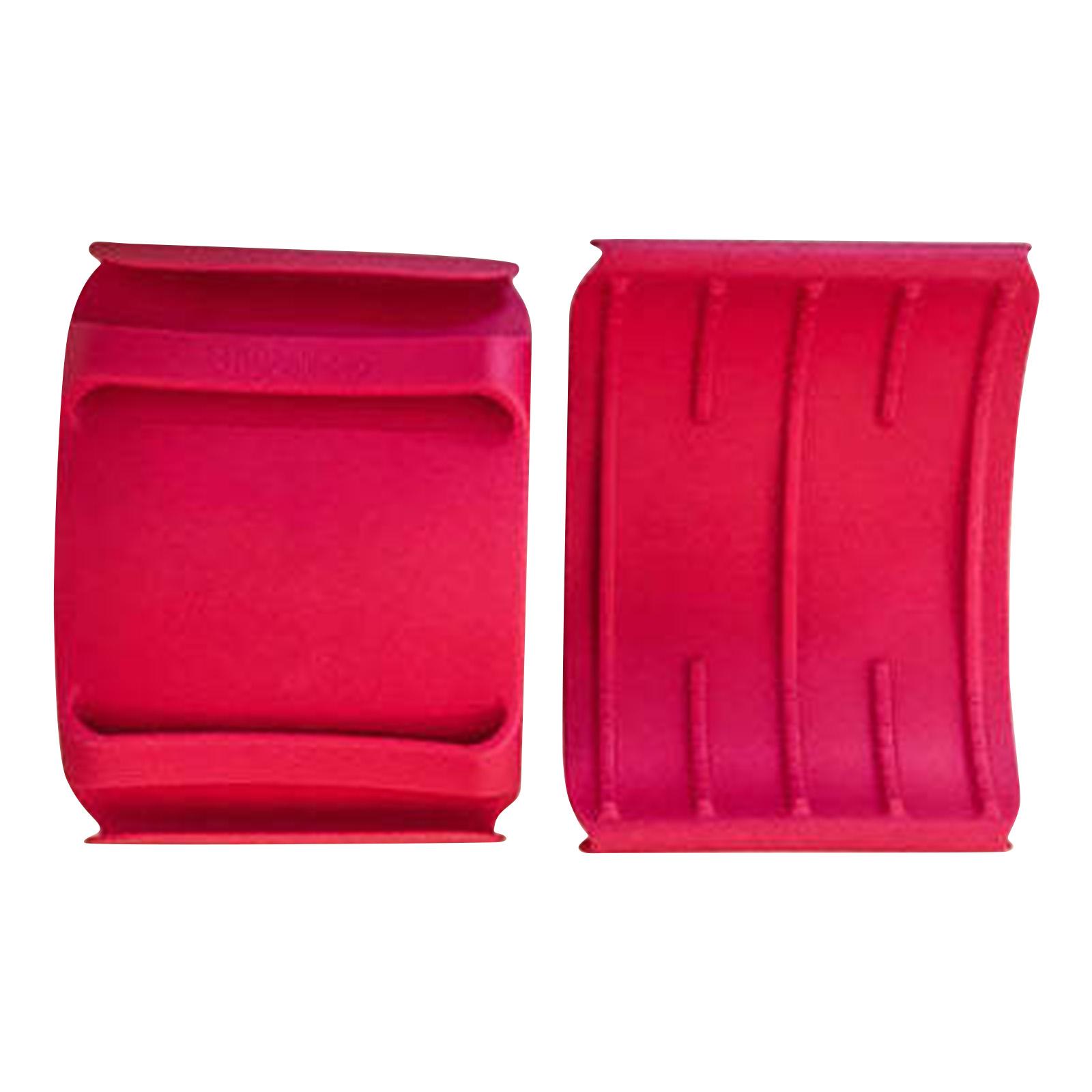 

Food Grade Silicone Heat Resistant Kitchen Tongs With Non- Grips, For Cutting, Lifting Hot Dishes, Bowls From Oven One Size червоний