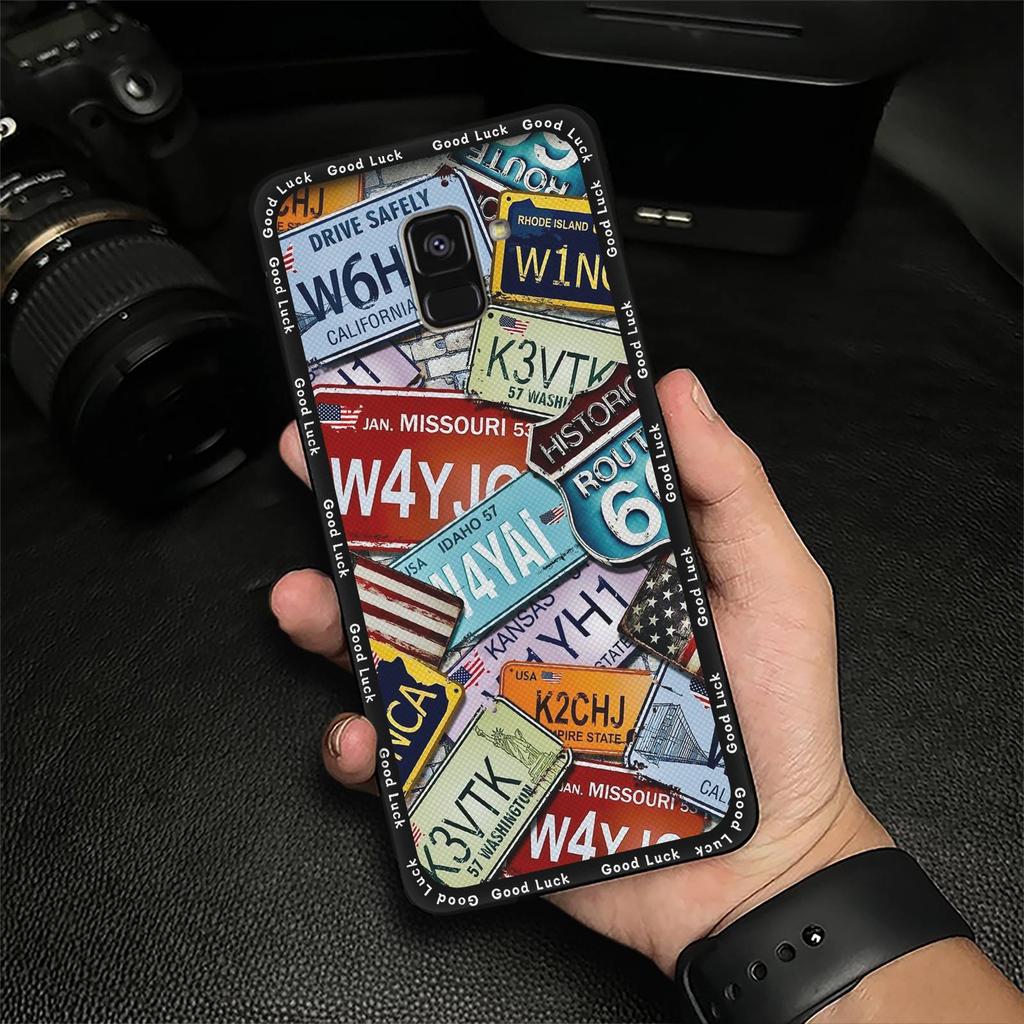 Silikon Softcase Handyhülle Für Samsung Galaxy A8 Plus 2018/A8+ 2018/SM-A730F Stoßfeste Rückabdeckung Wasserdichtes TPU