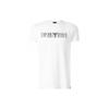 Logo Letter Print Crew Neck Short Sleeve T-Shirt Men Tops White 3Z1T92-1J0AZ-0100