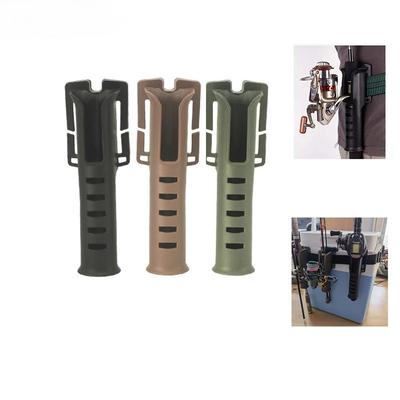 Rod Holder Portable Pole Inserter Fishing Rod Multi-function Quick Rods Rack Reusable Fishing Rod Holder Belts Outdoor
