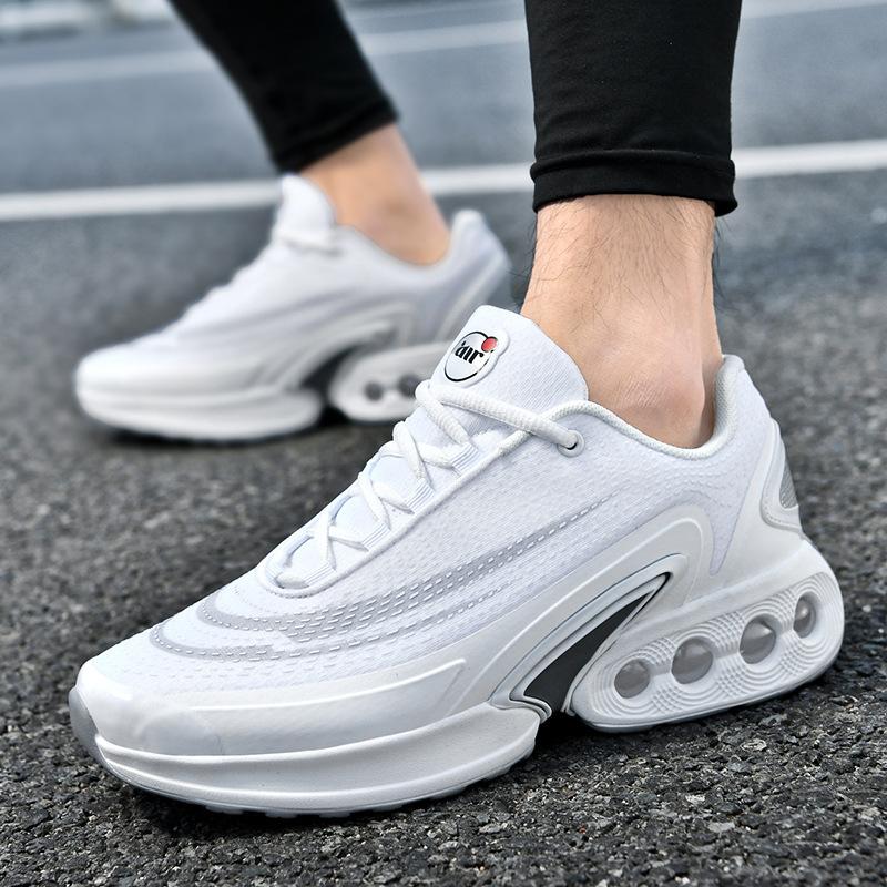 Shoes Men's Spring New Breathable Air Cushion Running Shoes Large Size 47 Casual Shoes Lightweight Soft Sneakers 2025