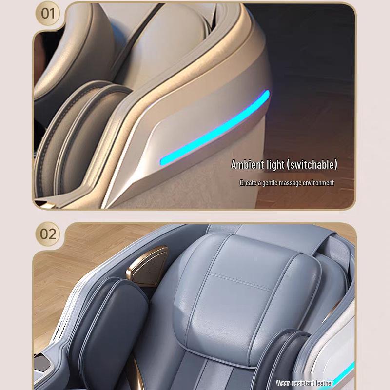 Smart Full Body Massage Chair with Heating and Customizable Airbag SL Track
