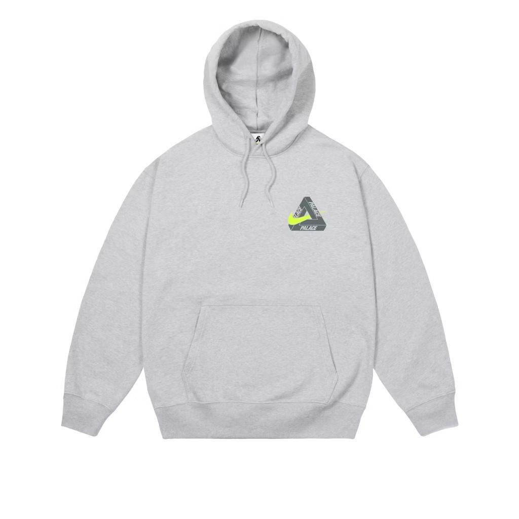 Nike x Palace Tri Swoosh Hoodie 'Grey Marl' Men's P29CS134