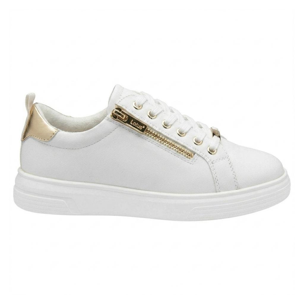 Lotus Shoes Womens/Ladies Alessia Zip Trainers