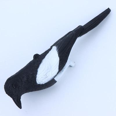 Simulación Cuervo Cuervo Negro Repelente de Aves Control Natural de Plagas Repelente de Palomas Atrezzo de Cuervo Decoración de Miedo Suministros para Fiestas