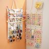Hanging Hair Bow Holder Hair Bow Hair Clip Organizer Headband Hair Clip Storage Display Hair Accessories Organizer for Nursery Door Wall Closet