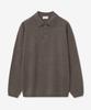 Tienjiti Essential Polo Knit Top (Brown) Tnsw5F110W2