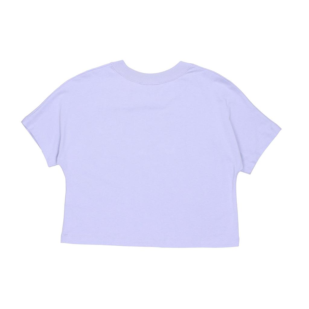 Nike Sportswear Swoosh Logo Crop Top T-Shirt Women Tops Purple CJ3765-569