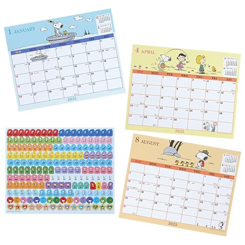 Sanrio Blattkalender 2025 Snoopy Tischkalender 451479