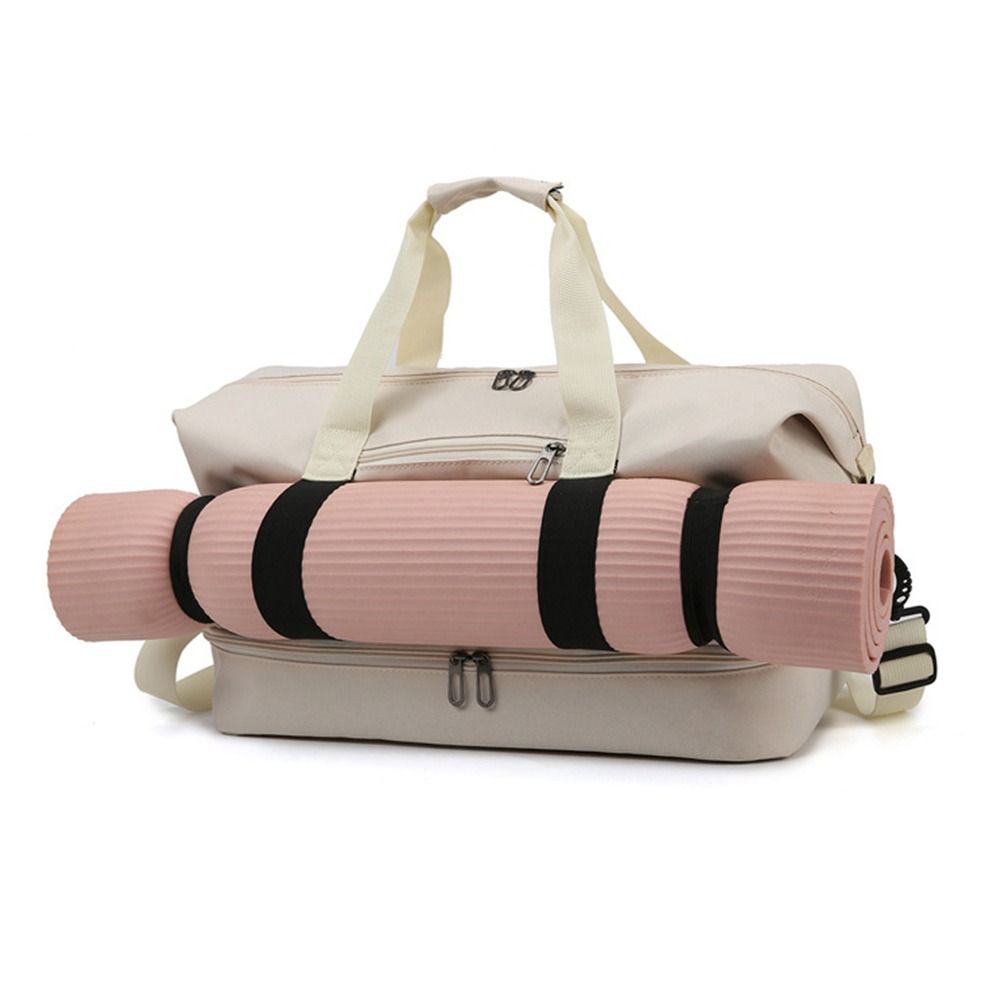 Separate Wet Dry Portable Gym Bag Waterproof Design Portable Handle Gym Suitcase Large Capacity Travel Duffle Bag