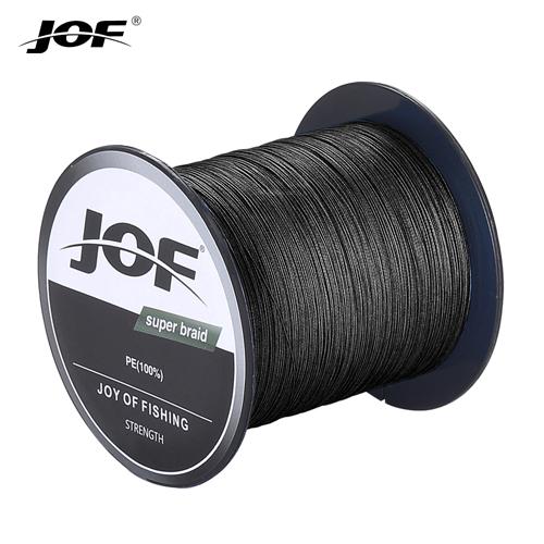 JOF PE 4 Braided Wire Portable Green and Yellow Smooth Fishing Line for Floating in Streams Lakes Rivers