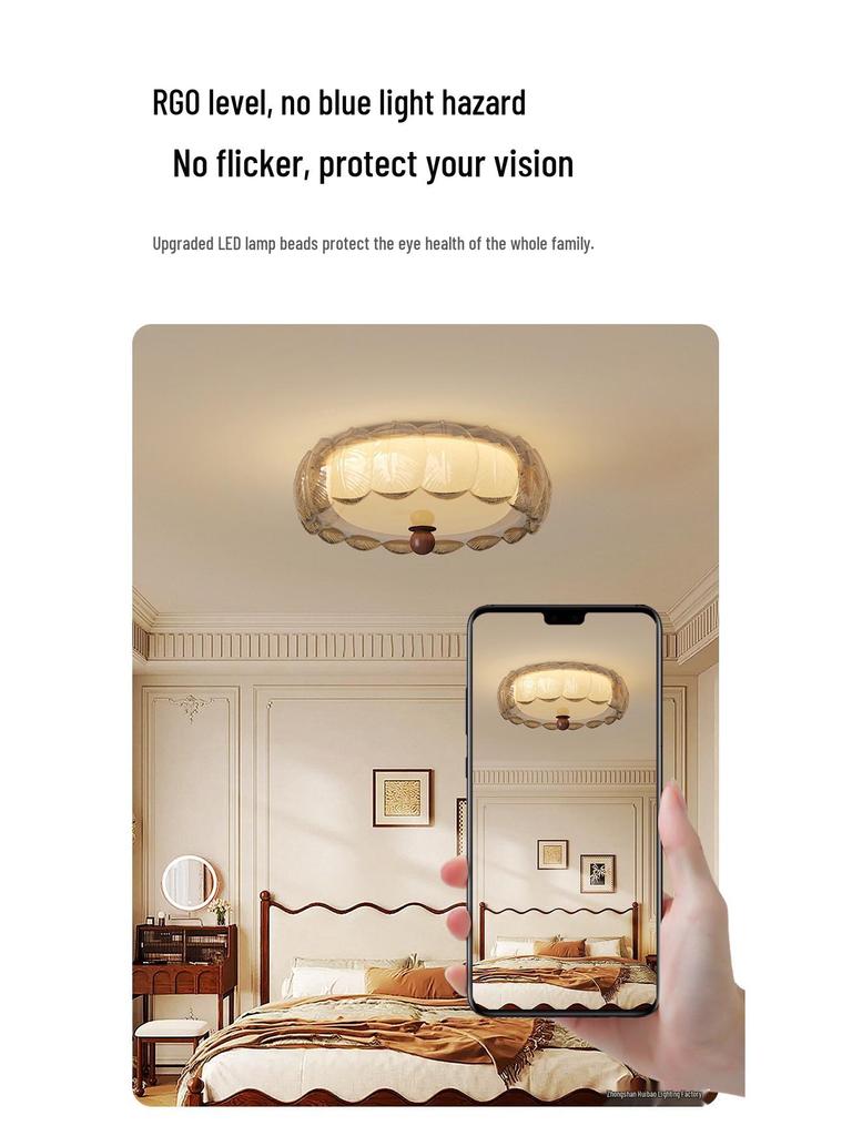 Bauhaus Full Spectrum Feather Light with Eye Protection for Bedroom, Study, Aisle, and Balcony