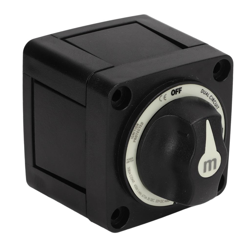 Dual Circuit Battery On Off Switch Power Cut Disconnect Isolator IP66 Waterproof Ignition Protection