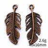 NewArrivals Charms Jewerly Making Feathers Leaf Charms Pendant Ornaments For Home Car Pendant