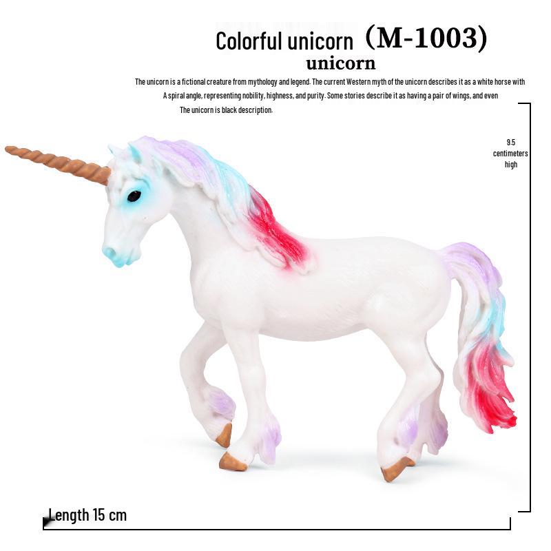 European Mythology Pegasus & Unicorn Children's Toy Figurine Set