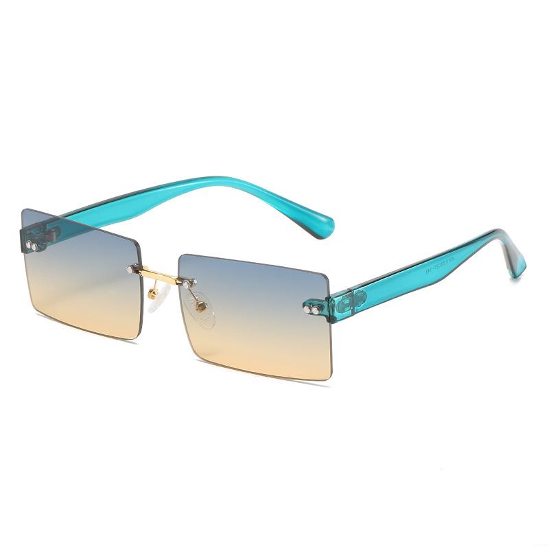 Square Sunglasses, Square Glasses, Personalized Rivet Jelly Sunglasses For Women