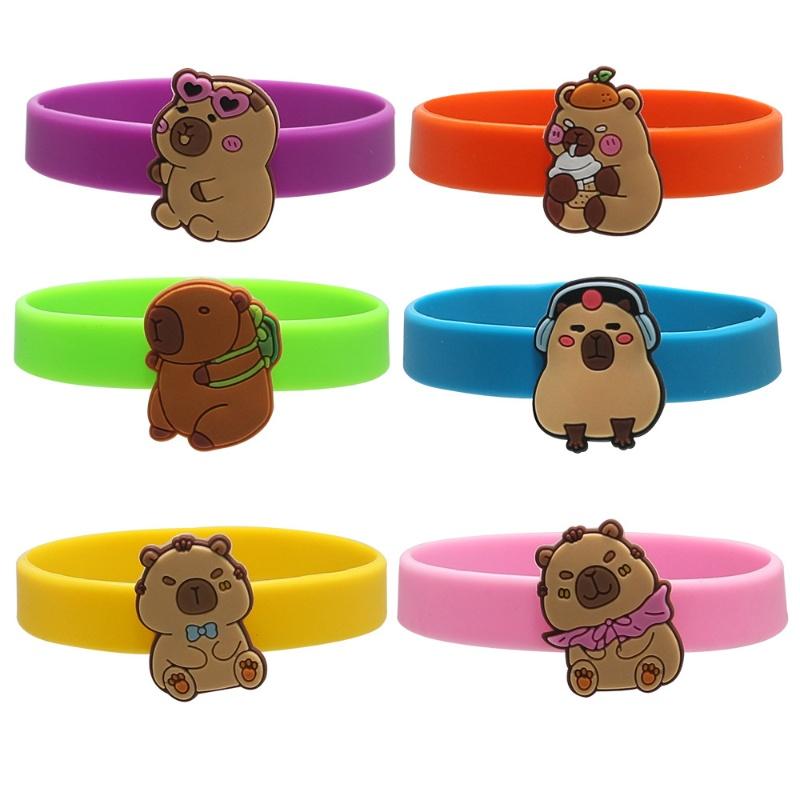 New Capybara Birthday Decoration Capybara Tableware Party Balloons Cups Plate Kit Banner Backdrop Cartoon Deco Supplies Set