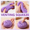 Dumpling Squishy, Maltose Stress Ball, Steamer Bun Squeeze Toy, Sensory Fidget, Office Desk Decor, Anxiety Relief, New