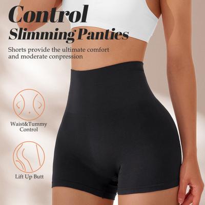 High Waisted Shaping Shorts Seamless Tummy Control Panties with Non-Slip Waistband Comfortable Body Shapewear