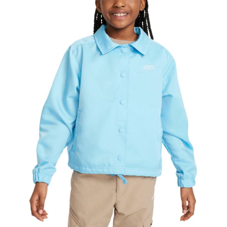 Nike Sportswear Jackets & Coats Aquarius Blue Kids' FN8637-407
