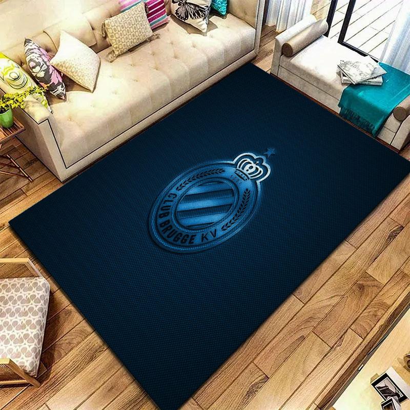Club Brugge KV Carpet Rug for Living Room Bedroom Home Sofa Decoration,Kids play Non-slip Floor Mat