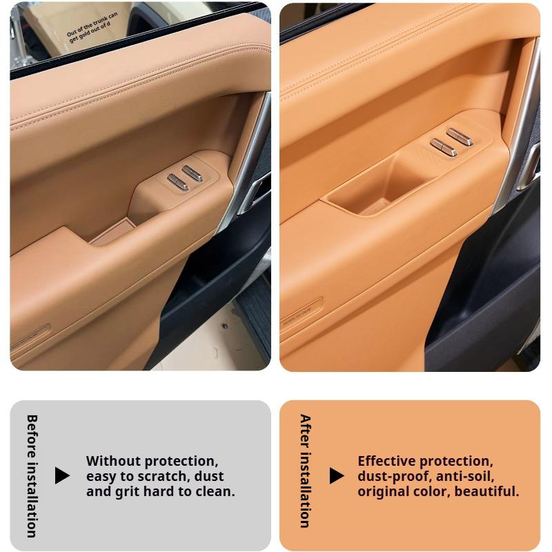 For Chery iCAUR V27 2026 Door Window Lift Panel Silicone Pad Upgraded Storage Box Interior Accessories