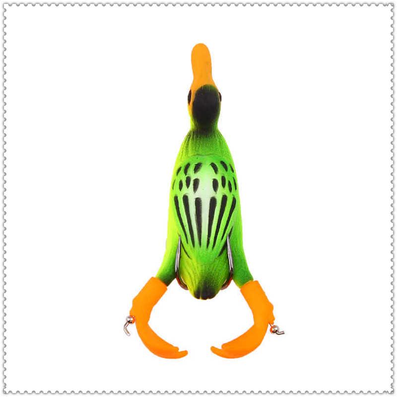 Duck Floating Soft Lure Wobblers Silicone Fishing Lures Artificial Bait Fishing Tackle