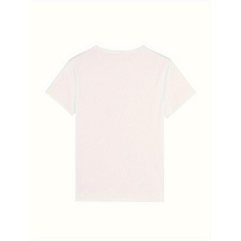 Women's Mother's Day Floral T-Shirt Pink Rose Print Crew Neck Short Sleeve Casual Top for Mom