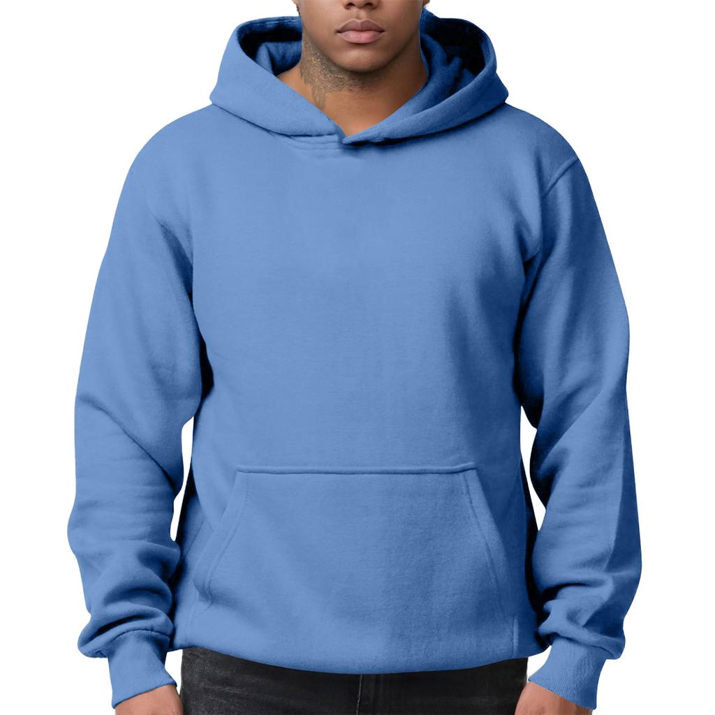 Men's Fleece Hoodie Casual Long Sleeve Sweatshirt